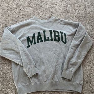 brandy melville malibu crewneck